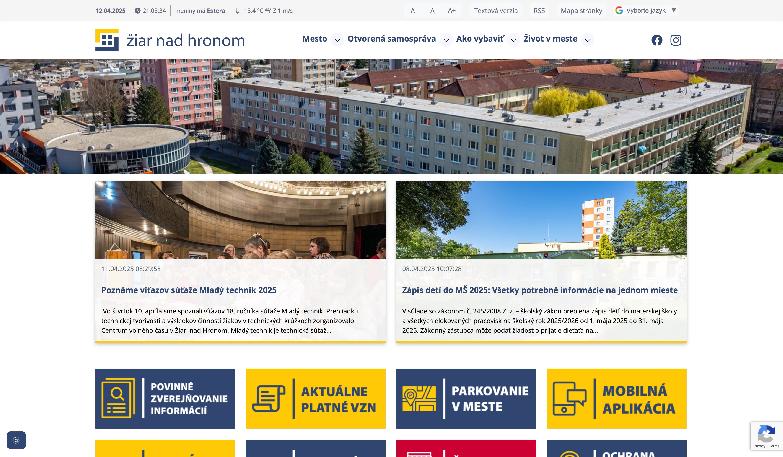 Mesto Žiar nad Hronom